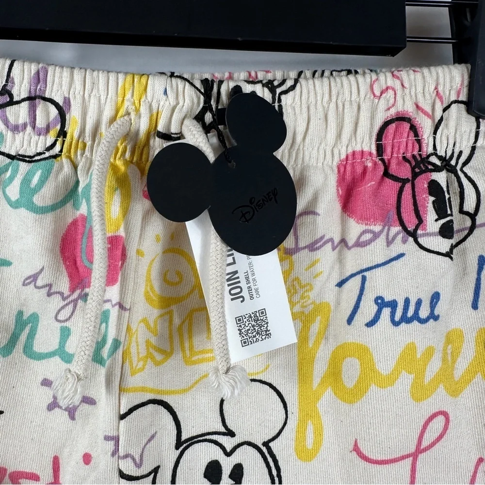 NWT Zara x Disney Kid’s Cream Shorts | Size 13-14